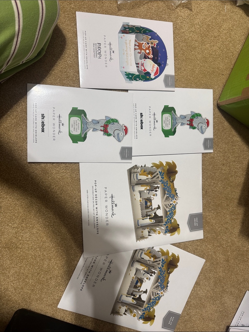 Hallmark Christmas cards